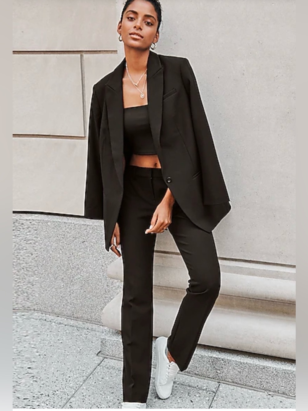 Express The Editor Pants BOOT LOW RISE